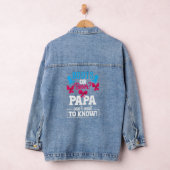 Geslacht met jongens en meisjes onthullen Baby Denim Jacket (Hangar)