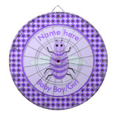 Geslacht met Paarse teelballen Volwassenen Neutraa Dartbord (Voorkant)