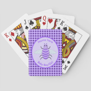 Geslacht met Paarse teelballen Volwassenen Neutraa Pokerkaarten