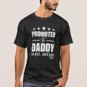 Geslacht naar pappa EST 2023 onthullen roze of B T-shirt (Voorkant)