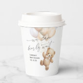 Geslacht Neutraal Barly Wachten Moderne Douche Papieren Bekers (Achterkant)