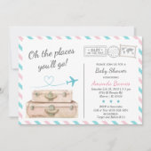 Geslacht Neutraal reizen Baby shower sprinkel Kaart (Voorkant)