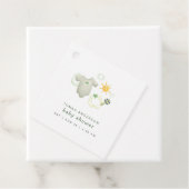 Geslacht Neutraal Sage Groene Babykleding Speelgoe Bedankjes Labels (In situ)