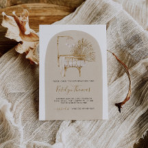 Geslacht Neutral Beige Boho Nursery Baby shower