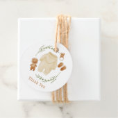 Geslacht Neutral Boho Pattern Baby shower Bedankjes Labels (In situ)