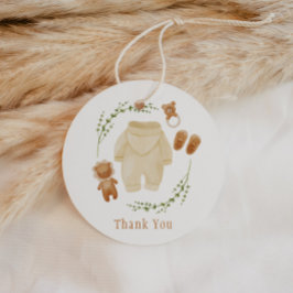 Geslacht Neutral Boho Pattern Baby shower Bedankjes Labels
