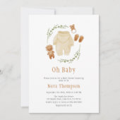 Geslacht Neutral Boho Pattern Baby shower Kaart (Voorkant)