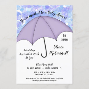 Geslacht Neutrale Baby shower Uitnodiging