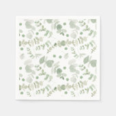 Geslacht neutrale babyshower servetten (Voorkant)