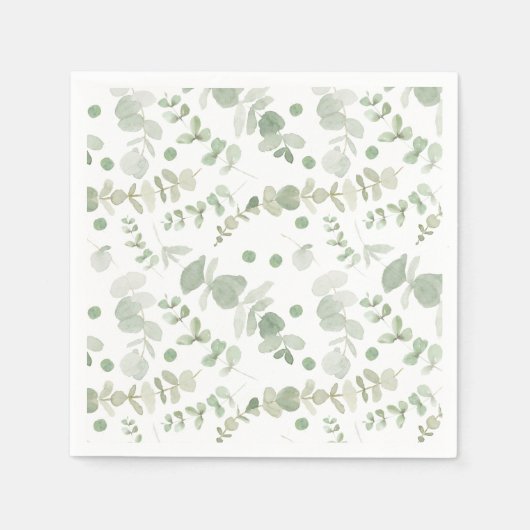 Geslacht neutrale babyshower servetten (Voorkant)