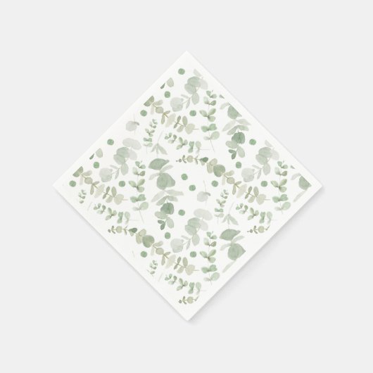 Geslacht neutrale babyshower servetten (Hoek)