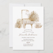 Geslacht Neutrale Boho Nursery Mobile Baby shower Kaart (Voorkant)