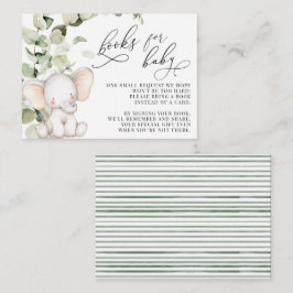 Geslacht Neutrale Eucalyptus Elephant Boeken voor  Informatiekaartje