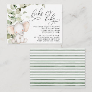 Geslacht Neutrale Eucalyptus Elephant Boeken voor  Informatiekaartje