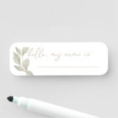 Geslacht Neutrale Eucalyptus Naamplaatje (In situ)