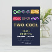 Geslacht neutrale grappige 2de verjaardag  kaart (Staand voorkant)