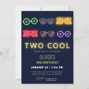 Geslacht neutrale grappige 2de verjaardag  kaart