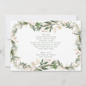 Geslacht Neutrale Moderne Boho Golden Eucalyptus F Aankondiging (Achterkant)