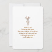 Geslacht Neutrale Nursery Baby shower Uitnodiging (Achterkant)