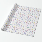 Geslacht Neutrale pasta Baby shower Cadeaupapier (Uitgerold)