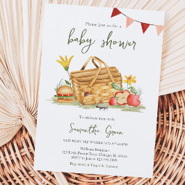 Geslacht Neutrale Picknick Baby Borrel Kaart