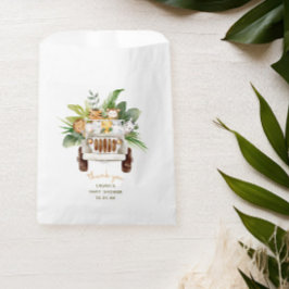 Geslacht Neutrale Safari Dier Baby Shower Bedankt Bedankzakje