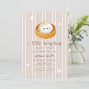 Geslacht Neutrale Streep Aziatische Dumpling Baby  Kaart