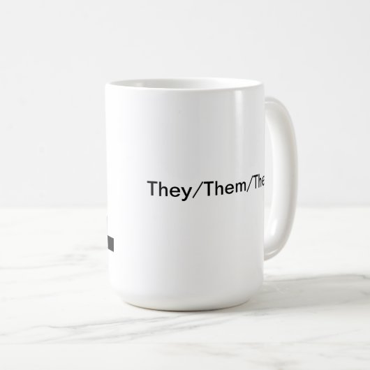 Geslacht Niet-binaire Mok (Voorkant rechts)