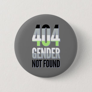 Geslacht Niet gevonden Agender Pride Button