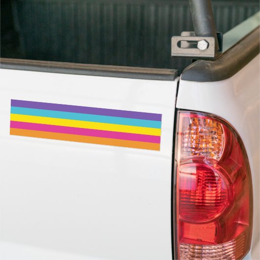 Geslacht Nonbinary Pride Bumpersticker (Op Truck)