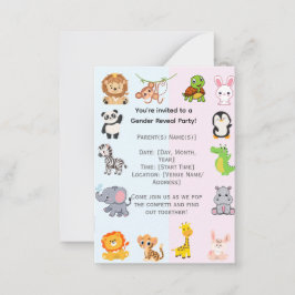 Geslacht Notitiekaartje