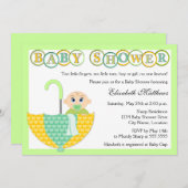 Geslacht Onbekend Baby shower Kaart (Voorkant / Achterkant)