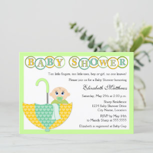 Geslacht Onbekend Baby shower Kaart