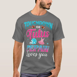 Geslacht Ontdek het aanraakvlak met de tutus pepaw T-shirt