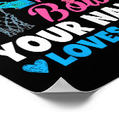 Geslacht Onthul gratis gooien of roze strikken Nan Poster (Hoek)