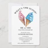 Geslacht Onthul Roze Blauw Wat is de Schep Kaart (Voorkant)