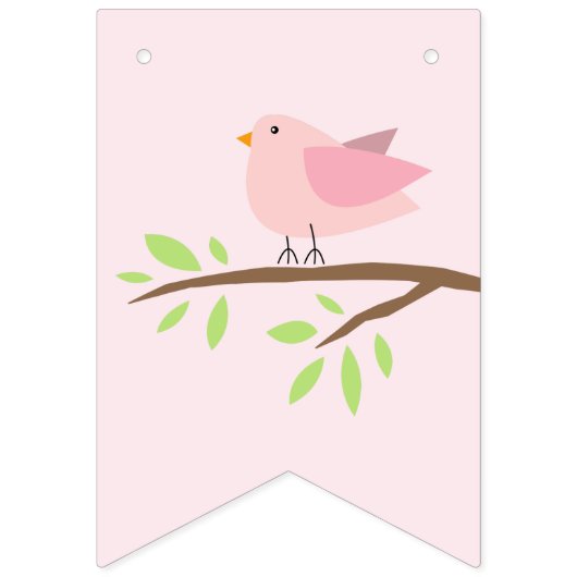 Geslacht onthullen Baby shower Bunting Banner Flag (Tweede vlag)