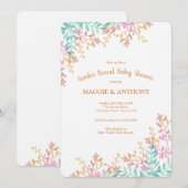 Geslacht onthullen Baby shower Kaart (Voorkant / Achterkant)