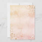 Geslacht onthullen baby shower tedy beer girl kaart (Achterkant)