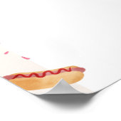 Geslacht onthullen BabyQ Stembord Poster teken (Hoek)