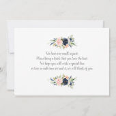 Geslacht onthullen ballonnen uitnodiging (Achterkant)