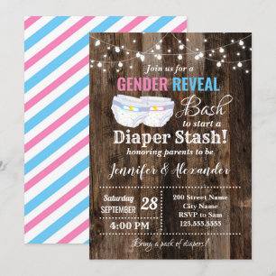 Geslacht onthullen Bash om een luidere streep te s Kaart
