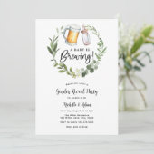 Geslacht onthullen Bier en Luiers Kaart (Staand voorkant)