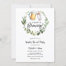 Geslacht onthullen Bier en Luiers Kaart