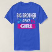 Geslacht onthullen Big Brother zegt dat meisje dat T-shirt (Design voorkant)