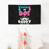 Geslacht onthullen Bok of Hinde Papa Matching Baby Spandoek (Insitu)