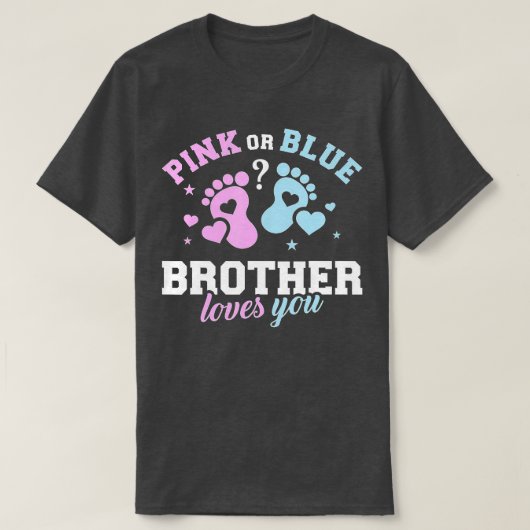 Geslacht onthullen broer t-shirt (Design voorkant)