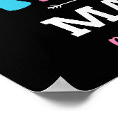 Geslacht onthullen buck of doe mama matching baby poster (Hoek)