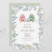 Geslacht onthullen Bunny Uitnodiging (Voorkant / Achterkant)