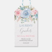 Geslacht onthullen cadeau labels